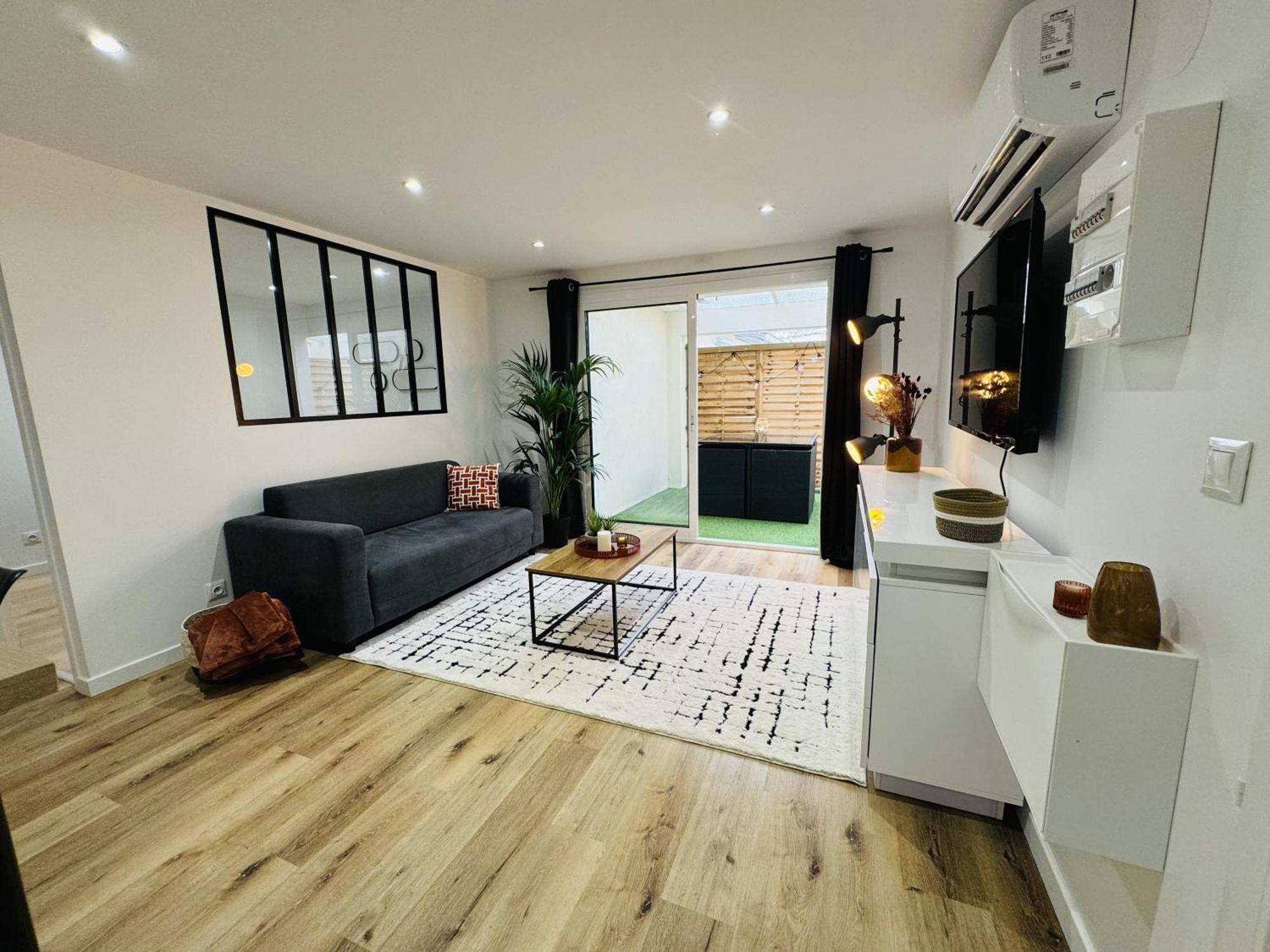Apartmán Le Bel Aire - Terrasse - Wifi Bègles Exteriér fotografie