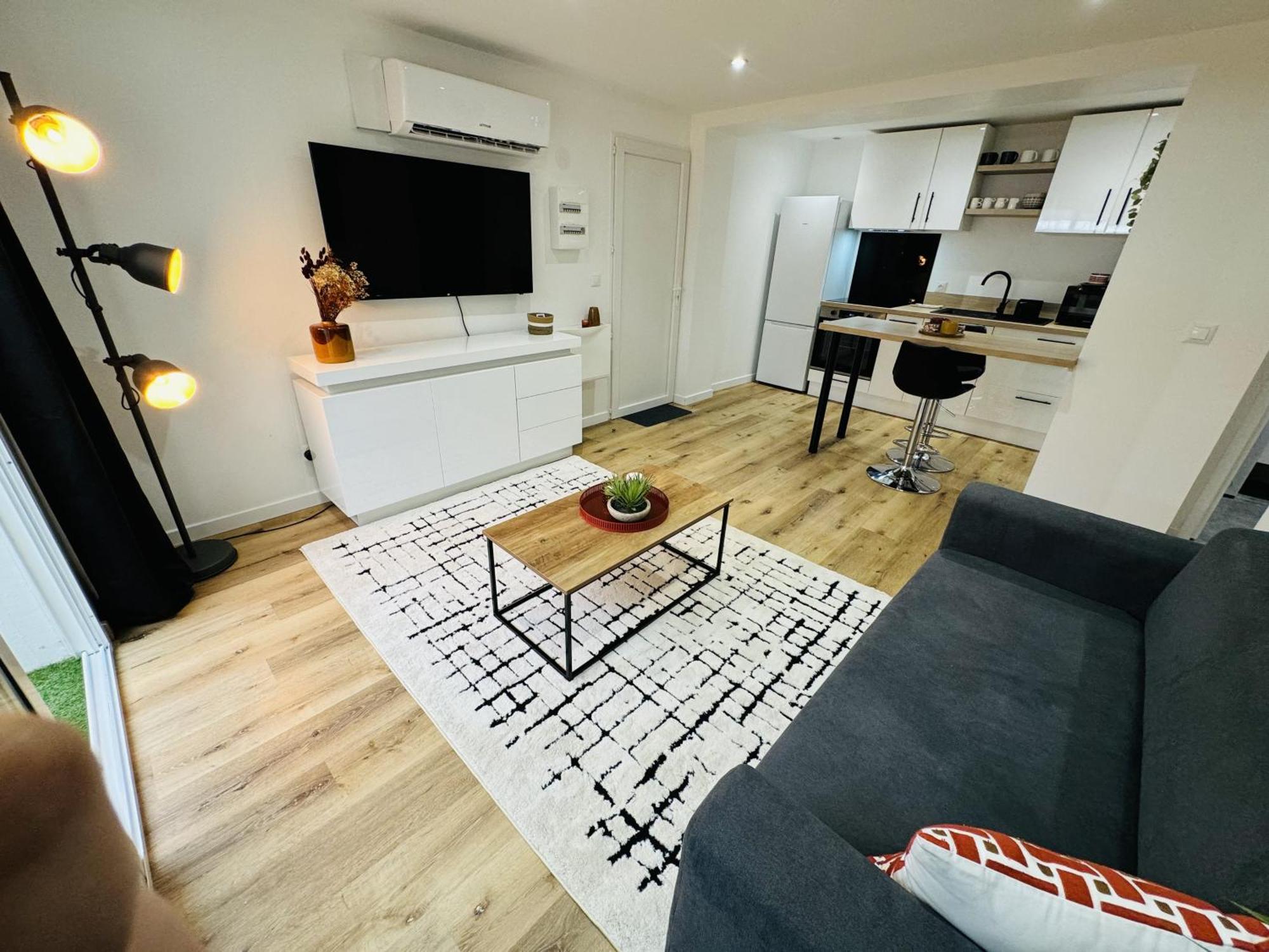 Apartmán Le Bel Aire - Terrasse - Wifi Bègles Exteriér fotografie